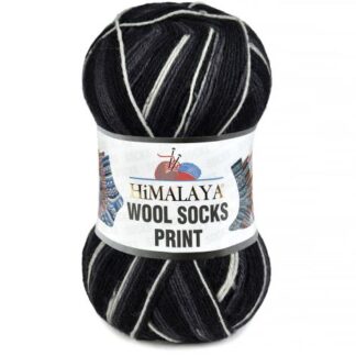 Himalaya Wool Socks Print S41-02