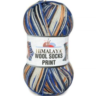 Himalaya Wool Socks Print S49-04