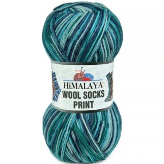 Himalaya Wool Socks Print S49-06